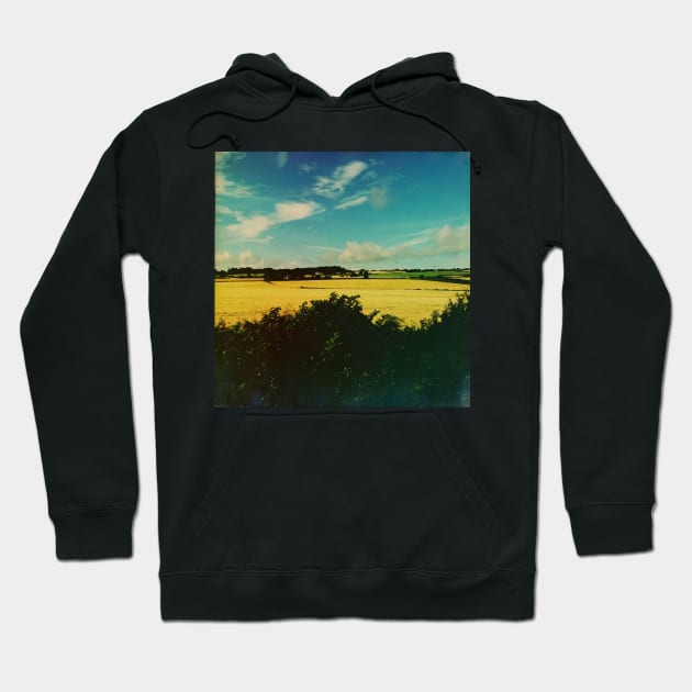 Summer Farmland Hoodie by hextrovert